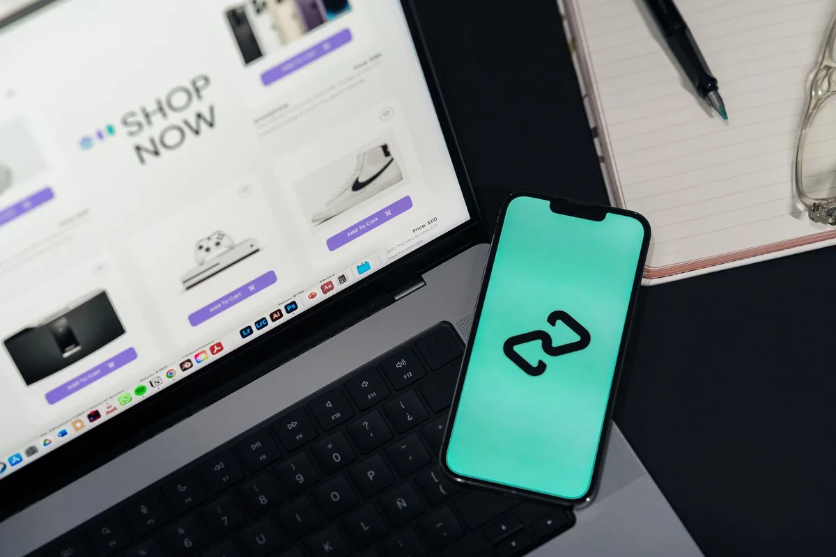 Creator reviewing platform options at laptop