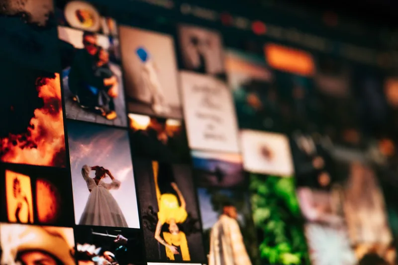 Collection of digital art products organized as themed bundles in a creator’s product catalog